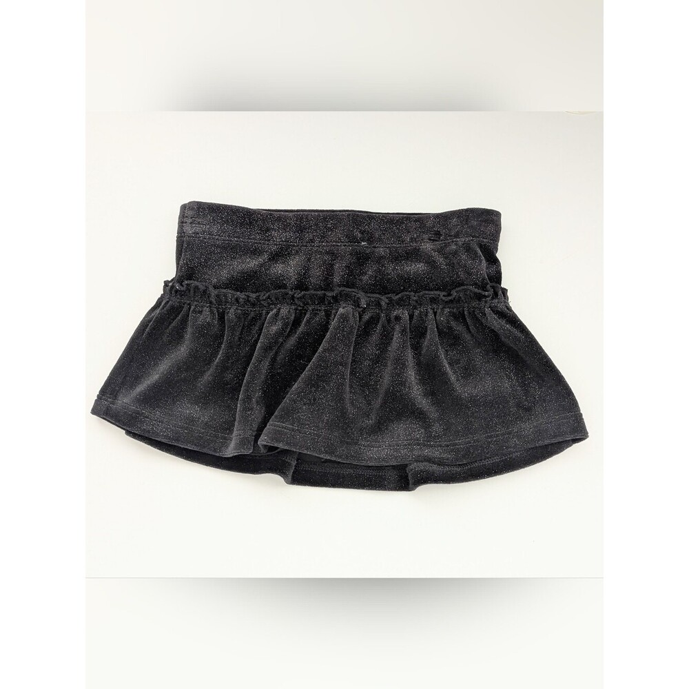 Wonderkids Baby (Size 18 Months) Black Shimmer Skort
